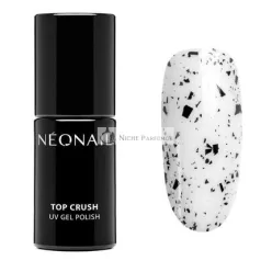   NEONAIL UV Körömlakk Fedőréteg Gél UV Top Crush Fekete Fényes 7,2ml
