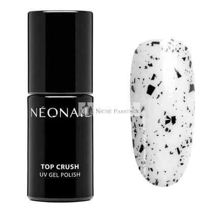 NEONAIL UV Nagellack Top Coat Gel UV Top Crush Schwarz Glanz 7,2ml