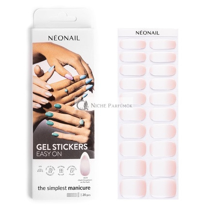 NEONAIL UV Gel Aufkleber Easy On M09 - Mehr - 15 Muster - Nagelaufkleber - Nagellackstreifen - Gel-Nagelaufkleber - Nagelaufkleber für Hände und Füße - Aufklebende Fingernägel - Nageldesign Dekoration