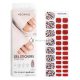 NEONAIL UV Gel Aufkleber P01 Rot, 15 Muster Nagelsticker