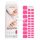 NEONAIL UV Gel Aufkleber Easy On P02 Pink 15 Muster Nagelaufkleber Nagellackstreifen Gel-Nagelaufkleber Fuß- und Handnagelaufkleber Nageldekoration Nageldesign
