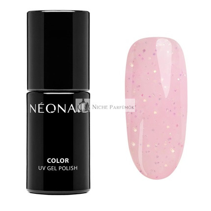 NEONAIL UV Nagellack 7,2ml Orange Blush-spiration Glitter Gel Nägel