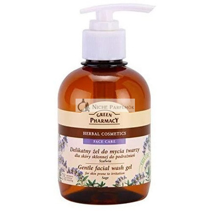 Elfa Pharm GREEN PHARMACY Salbei Reinigungs-Gel für empfindliche Haut, 270ml