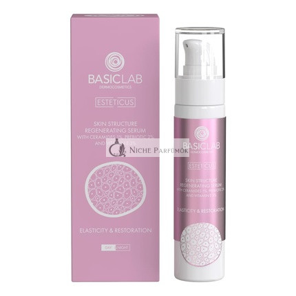 BasicLab Regenerierendes und stärkendes Gesichtsserum für Frauen und Männer, 50ml, Tages- und Nachtserum, Emulgierendes Serum