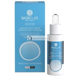   Basiclab Esteticus Feuchtigkeitsserum zur Verbesserung der Festigkeit mit Hyaluronsäure 3 und Peptiden - 30ml