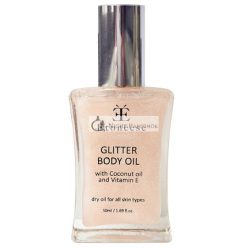   Etoneese Enyhe Száraz Testápoló Olaj Ezüst Részecskékkel 50ml