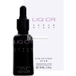   LIQ CR Szérum Éjszakai 0.3% Retinollal SILK Anti-Aging Ránctalanító Szérum, 30ml