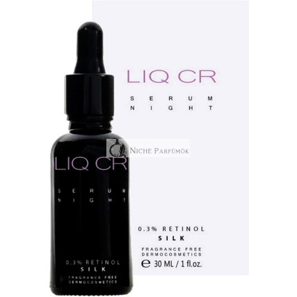 LIQ CR Serum Nacht 0.3% Retinol SILK Anti-Aging Faltenkorrektur Serum, 30ml