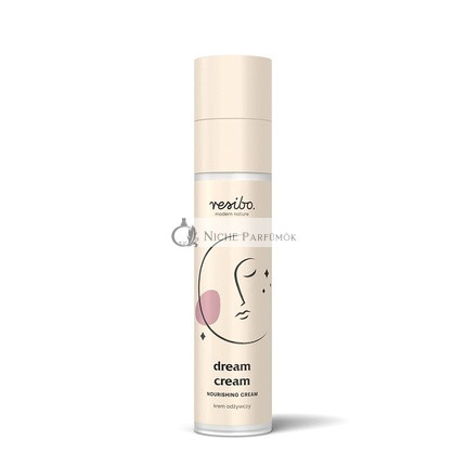 Resibo Természetes Tápláló Krém Arcápoló Nőknek és Férfiaknak, 50 ml