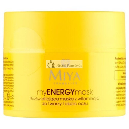 Miya Cosmetics myENERGYmask Világosító Maszk C-vitaminnal 50ml