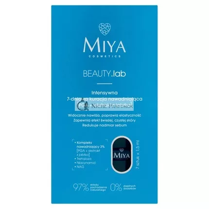 Miyabeautylab Intensive 7-Tage Feuchtigkeitsbehandlung 7x15ml