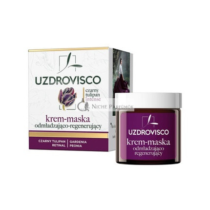 UZDROVISCO Fekete Tulipán Intenzív Maszk Krém Fiatalító Regeneráló 50ml
