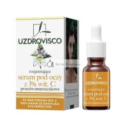   UZDROVISCO Brightening Serum 3% Vitamin C a Szemkörnyékhez 15ml