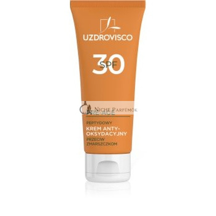 Uzdrovisco Pre-Age Ránctalanító Peptid Antioxidáns Krém SPF 30, 50 ml