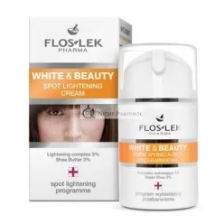   Aufhellende Creme für Pigmentverfärbungen, Altersflecken und Sommersprossen