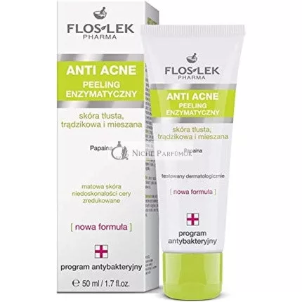 Floslek Pharma Anti-Akne Enzympeeling, 50ml