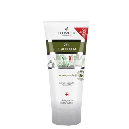 Floslek Pharma Aloe Vera Gél Száraz Bőrre, 200 ml