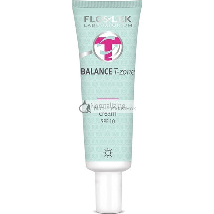 FLOSLEK Tagescreme für Mischhaut 50ml BB Creme mit SPF Vegane Makeup Basiscreme für Unreinheiten