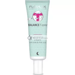   FLOSLEK Korrektive Nachtcreme mit AHA und PHA-Säuren 50ml - Für alle Hauttypen
