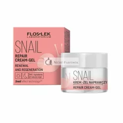   Floslek Reparierende Gesichtscreme Gel 50ml Befeuchtet Regeneriert Glättet Pflege für Problempflege und Nachästhetische Medizinische Verfahren