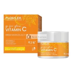   Floslek Laboratorium Go For Glow C-vitaminos Hidratáló Krém Napra és Éjszakára, 50 ml
