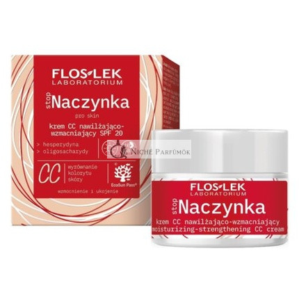 StopNaczynka Feuchtigkeitsspendende-Stärkende CC-Creme SPF20 50ml Floslek