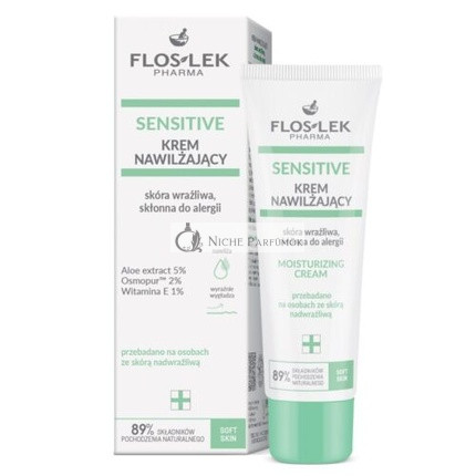 Floslek Érzékeny Hidratáló Arckrém, 50ml