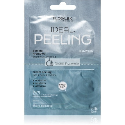 pIDEAL Peeling Krém Arcra, Nyakra és Dekoltázsra 2x4ml