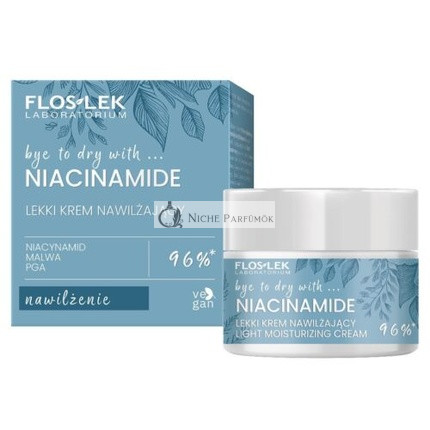 Floslek Niacinamide Könnyű Hidratáló Krém, 50g