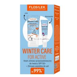   Floslekset Téli Ápolás Aktív Védő Krém Arcbőrre, 30ml és Ajkakápoló, 10g