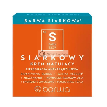 Barwas Mattifying Cream - Ideális zsíros bőrre, 50 ml