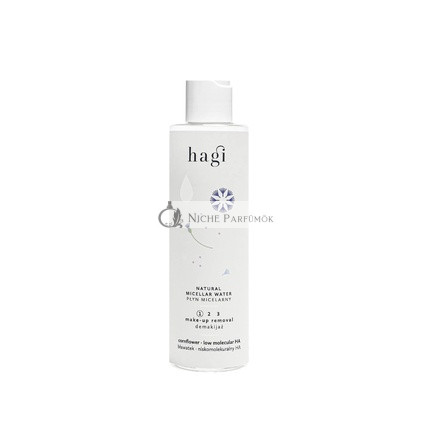 Hagi Natürliche Micellen-Reinigungswasser mit Algen, Kornblumen und Betain, 200ml