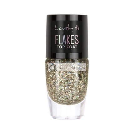 Glitzer Top Coat Nagellack 8ml Lovely
