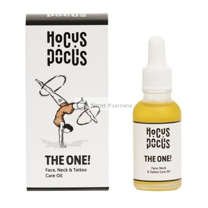 The One Tápláló Arctisztító, Nyak- és Tetoválás Olaj 30ml Hocus P
