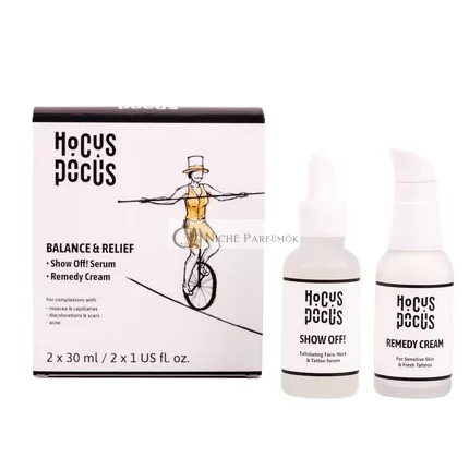 Hocus Pocus Balance Remedy Creme und Show Off Serum Set - 30ml