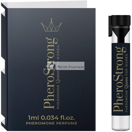 PheroStrong Parfüm Pheromone Queen nőknek, érzéki illat, amely vonzza a férfiakat, hosszan tartó 1ml