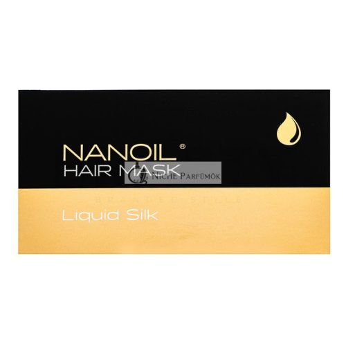 Nanoil Hair Mask Liquid Silk hajsimító maszk durva és rakoncátlan hajra 300 ml