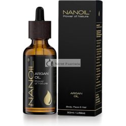 Nanoil Argan Oil Natúr Pura Hidegen Préselt Olaj 50ml