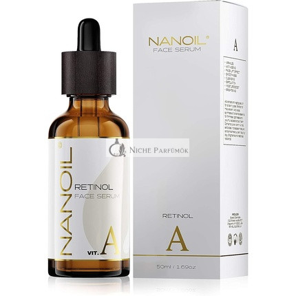Nanoil Arcszérum Retinollal - Anti-Aging Lifting Szérum, 50ml