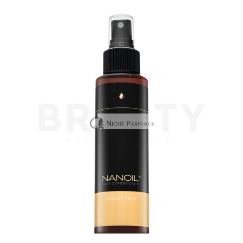 Nanoil Hair Conditioner Liquid Silk tápláló kondicionáló puha és fényes hajért 125 ml