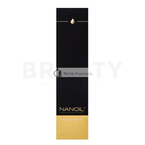 Nanoil Hair Conditioner Liquid Silk tápláló kondicionáló puha és fényes hajért 125 ml