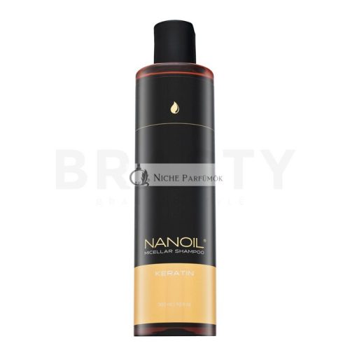 Nanoil Micellar Shampoo Keratin Reinigungsshampoo für geschädigtes Haar 300 ml