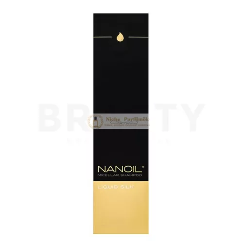 Nanoil Micellar Shampoo Liquid Silk Reinigungsshampoo für Feinheit und Glanz des Haars 300 ml
