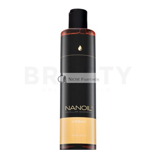 Nanoil Micellar Shampoo Argan tisztító sampon száraz és sérült hajra 300 ml