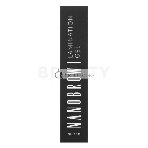 Nanobrow Lamination Gel szemöldökzselé Brown 7 ml