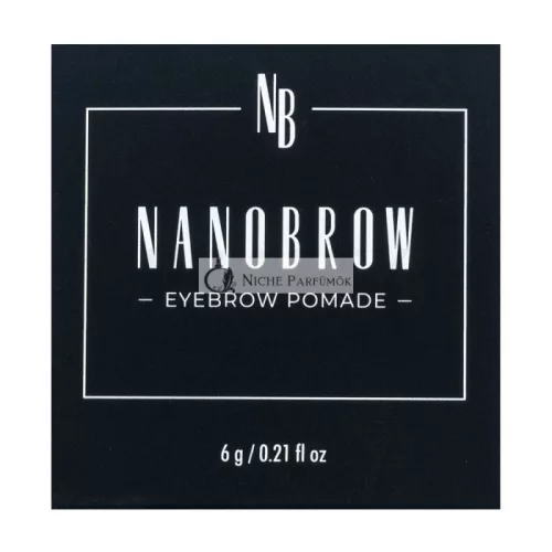 Nanobrow Eyebrow Pomade szemöldök pomádé Light Brown 6 g