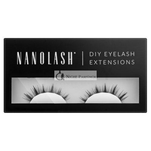 Nanolash DIY Eyelash Extensions künstliche Wimpern zur Wimpernverlängerung für zu Hause Flirty