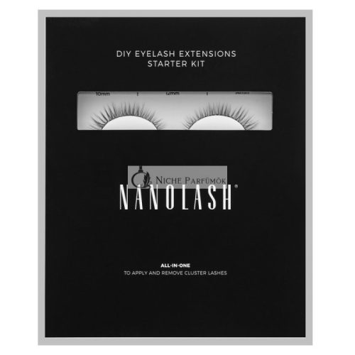 Nanolash DIY Eyelash Extensions Starter Kit Set zur Wimpernverlängerung für zu Hause Innocent