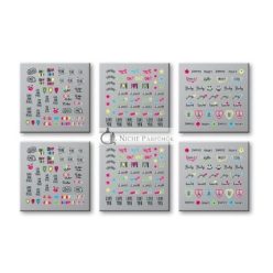 5905710042300 Köröm Matricák 6 Darab Legjobb Választás