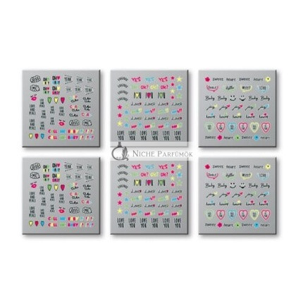 5905710042300 Nagelsticker 6 Stück Top Wahl